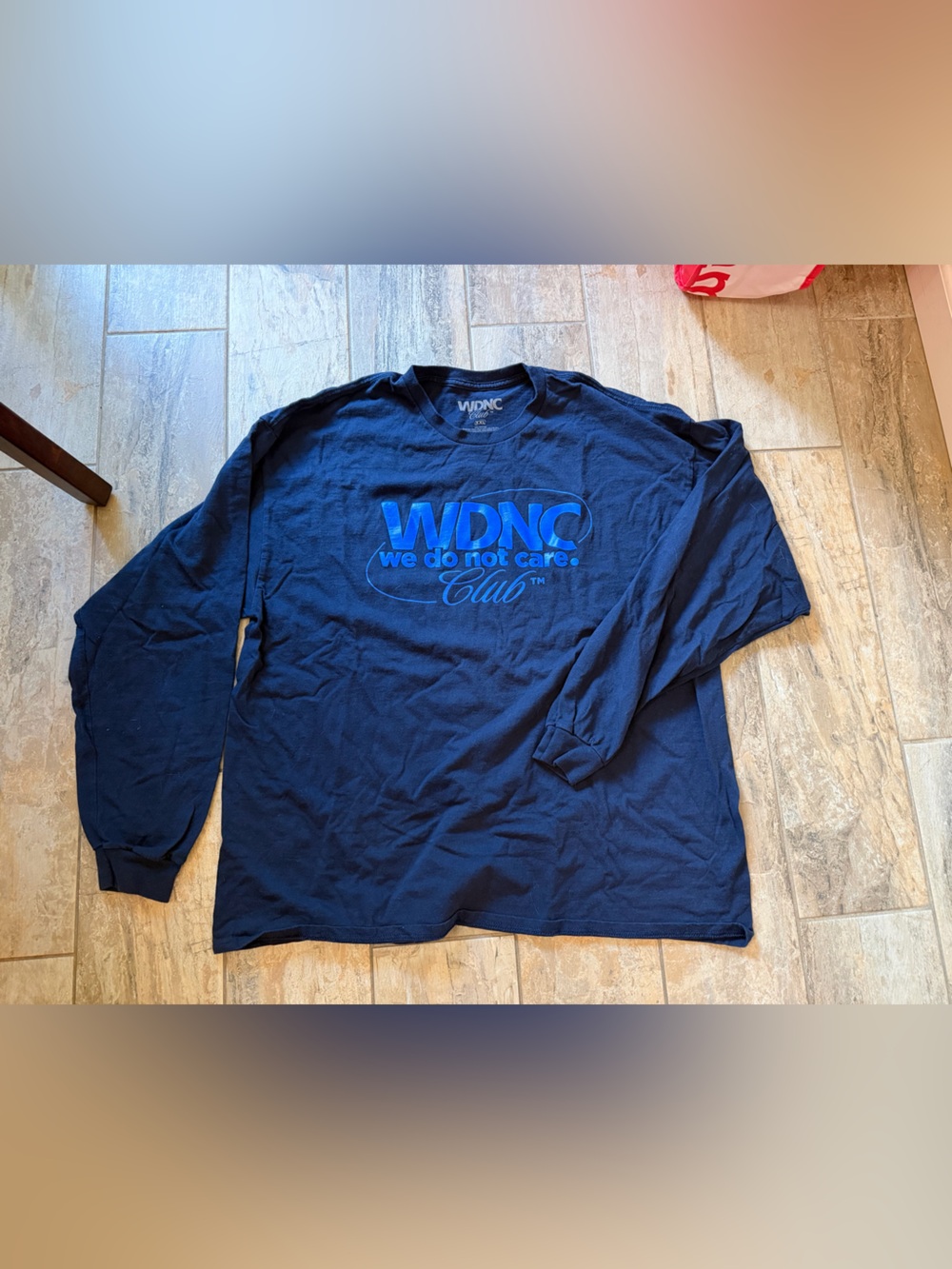 WDNC Club Navy Long Sleeve Tee